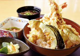 大海老天丼