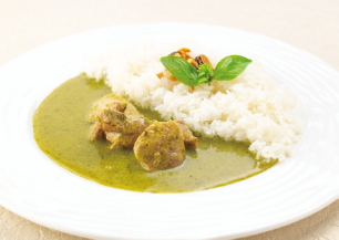 あおもりガーリック豚のハーブカレー
